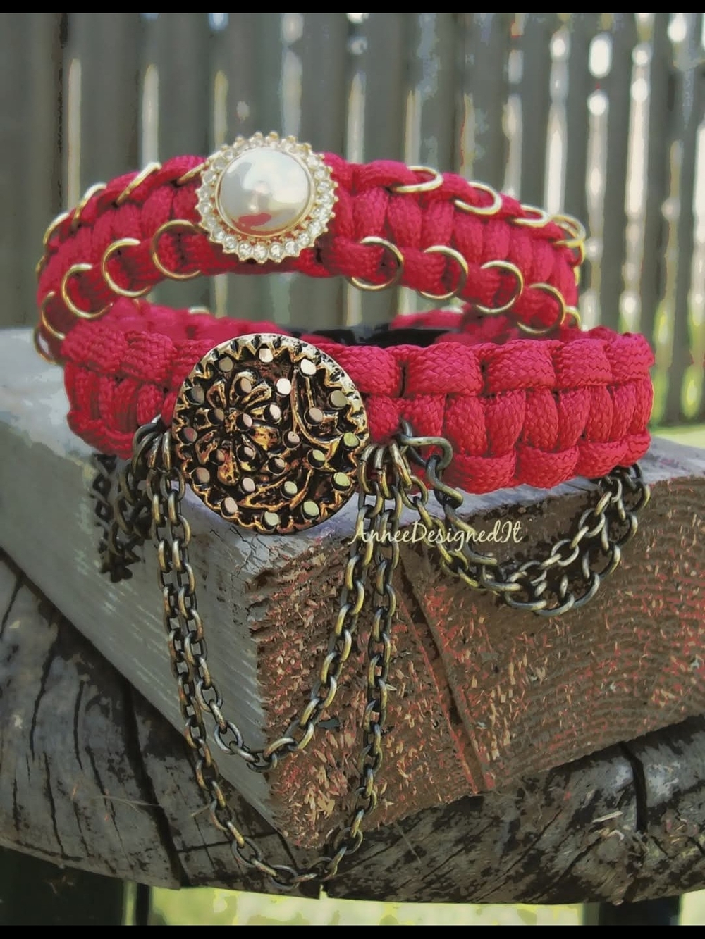 Red Paracord Bracelets